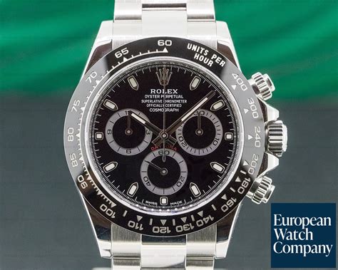 Rolex Daytona Black Dial Ceramic 116500LN 2023.